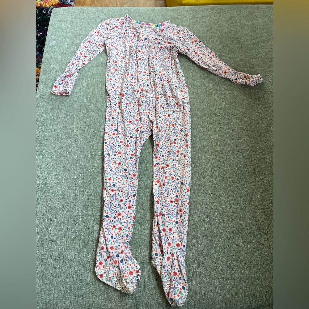 Magnetic Me Multicolor Floral Baby Outfit